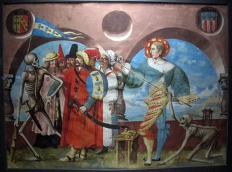 Kopie van de dodendans van de Dominicaanse begraafplaats van Bern